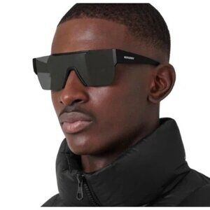 NEW BURBERRY SUNGLASSES BE4291 3464/87 UNISEX BLACK EYEWEAR BE4291 346487